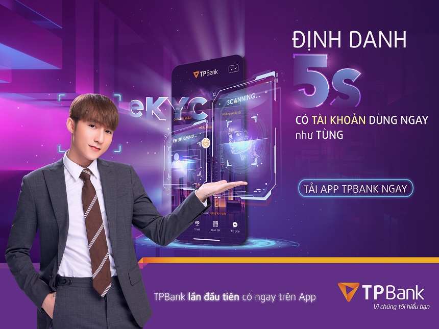 Đại sứ thương hiệu TP Bank chiến dịch định danh 5s
