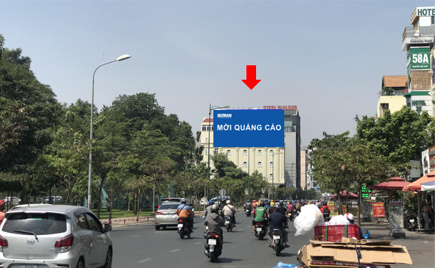 Bảng quảng cáo nội đô tại số 144A đường Bạch Đằng, phường 2, quận Tân Bình, TP. Hồ Chí Minh