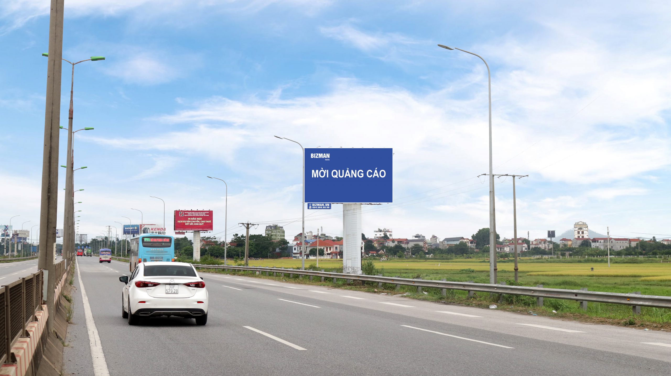 Bảng quảng cáo cao tốc – Võ Văn Kiệt – Hà Nội – 31A