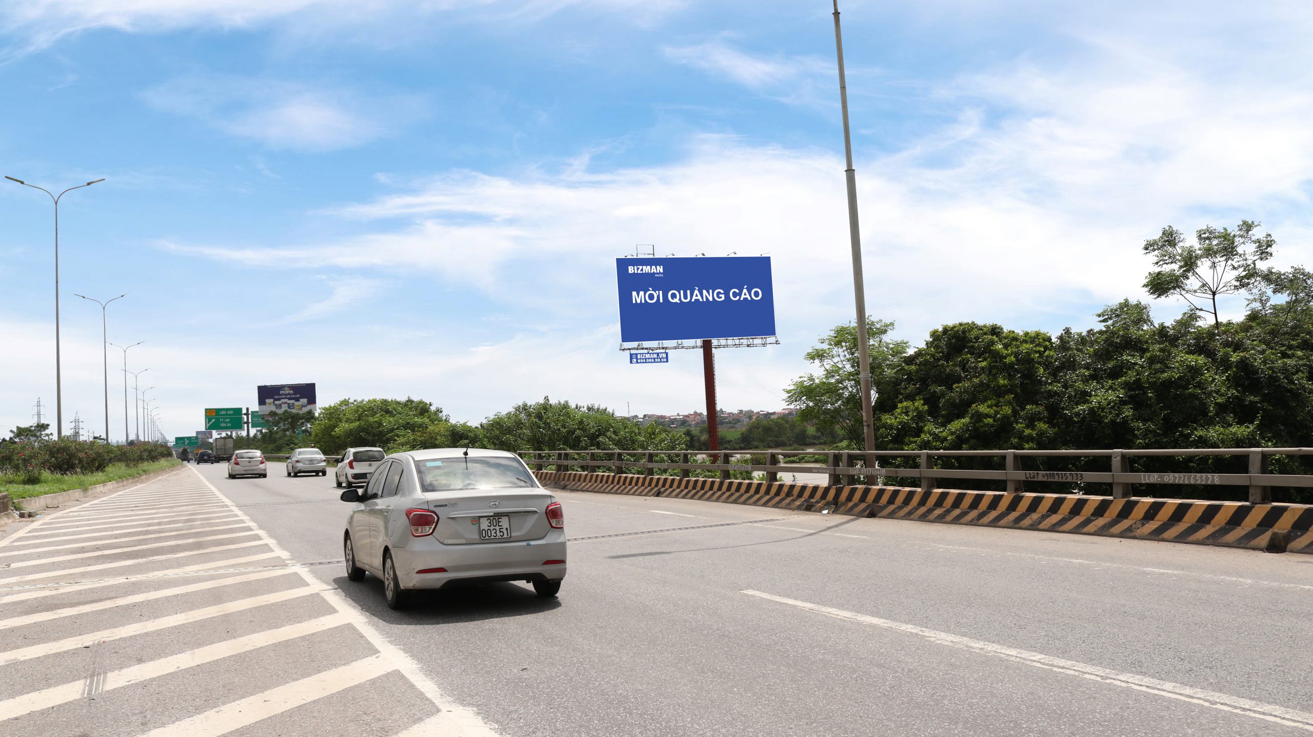 Bảng quảng cáo quốc lộ 1A – Hà Nội – Lạng Sơn – 39B