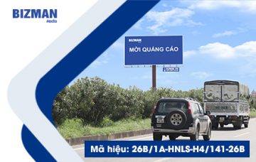 Bảng qc quốc lộ 1A – Hà Nội – Lạng Sơn – 26B, Quảng cáo biển tấm lớn ngoài trời uy tín, báo giá nhanh, Bizman, quảng cáo quốc lộ