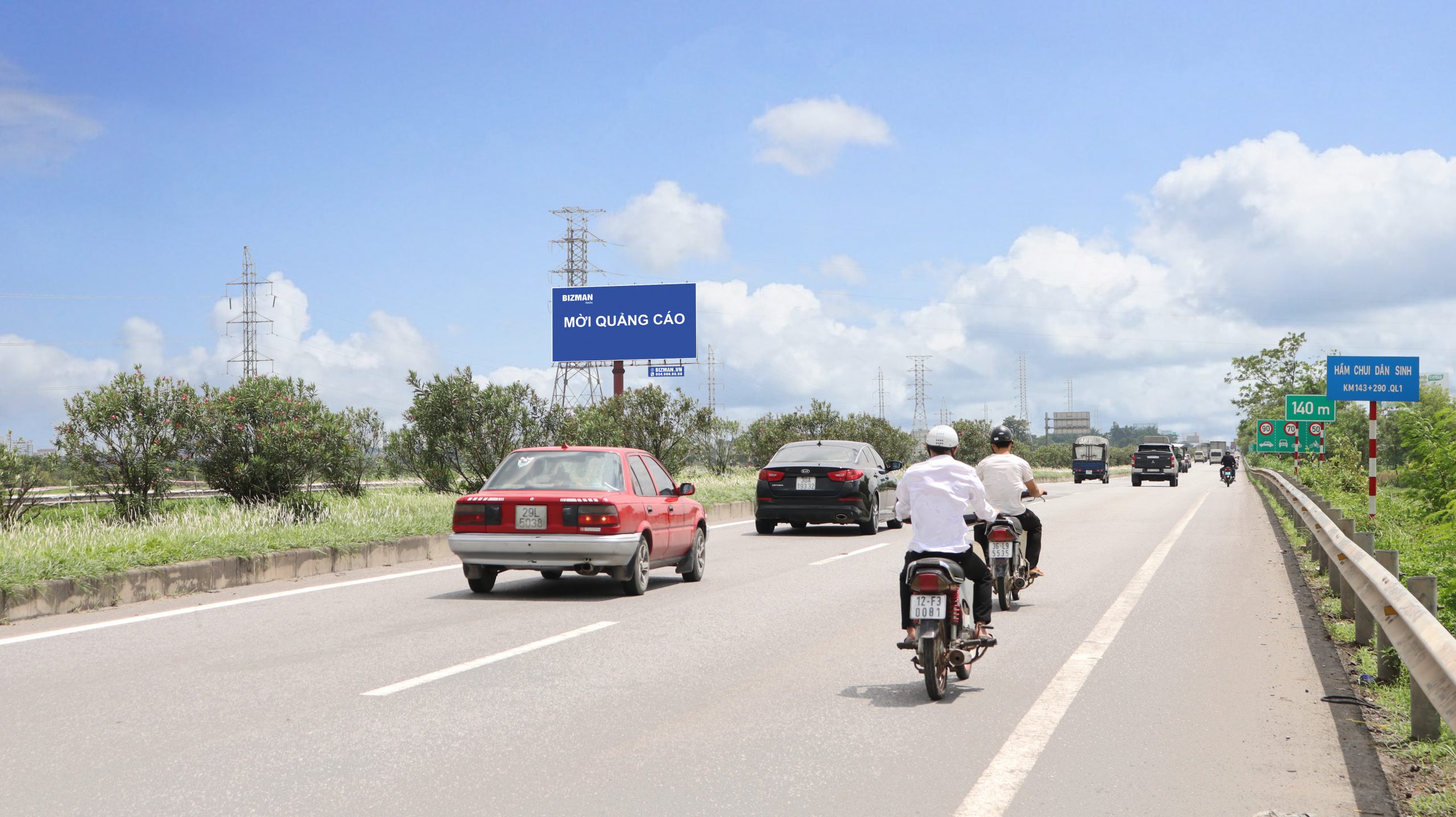 Bảng qc quốc lộ 1A – Hà Nội – Lạng Sơn – 18A