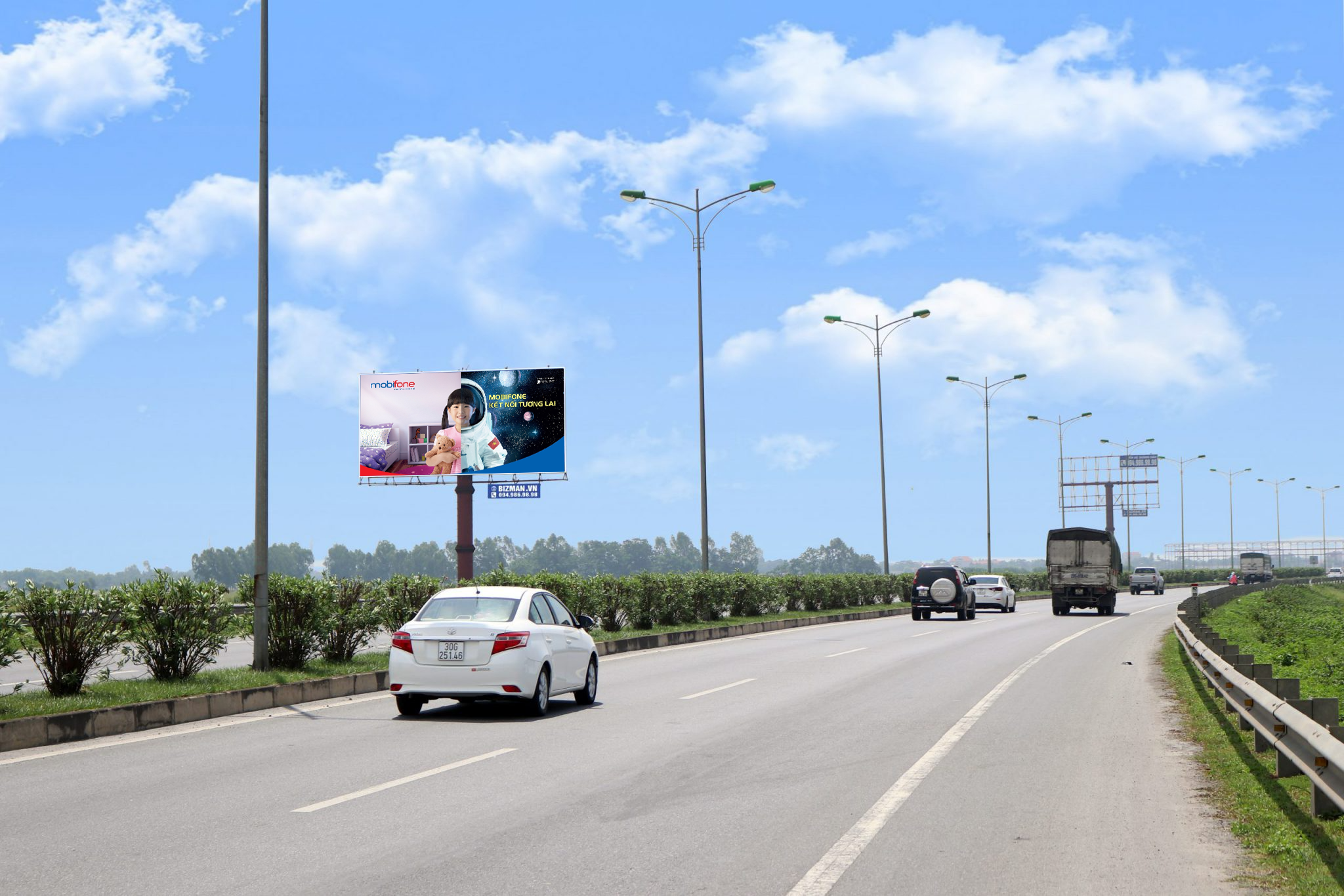 Bảng quảng cáo quốc lộ 21B – Hà Nam – Nam Định – 18A