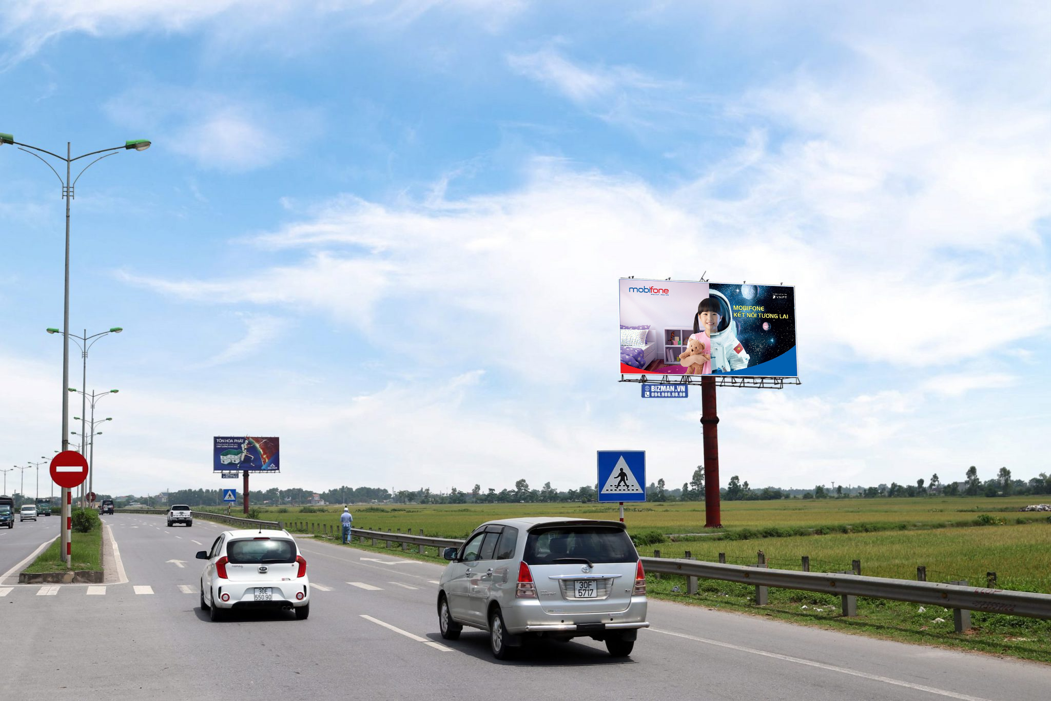 Bảng quảng cáo quốc lộ 21B – Hà Nam – Nam Định – 19A