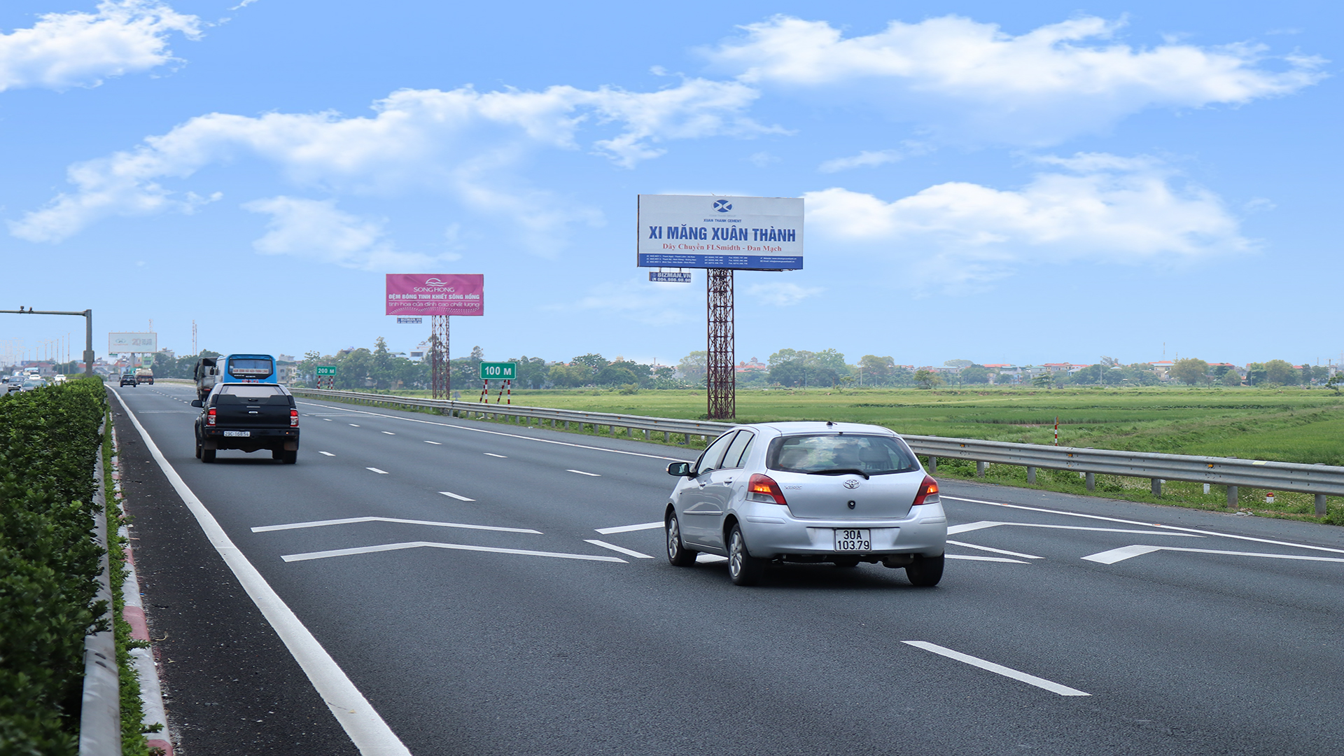 Bảng quảng cáo cao tốc – Pháp Vân – Cầu Giẽ – 4B