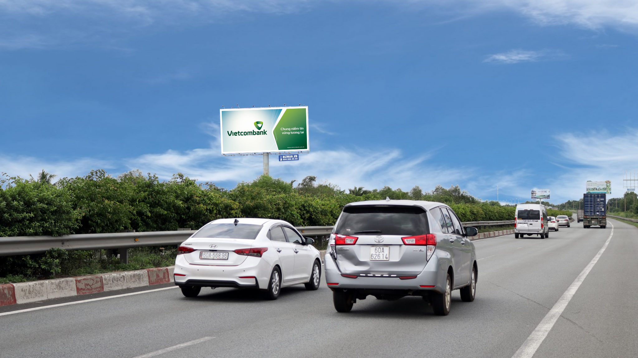 Bảng quảng cáo cao tốc – Long Thành – Dầu Giây – 17+360