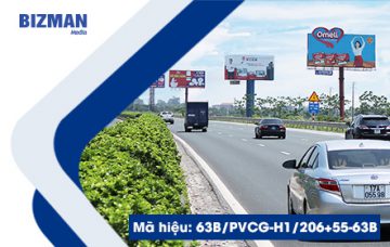 Bảng quảng cáo cao tốc – Pháp Vân – Cầu Giẽ – 63B