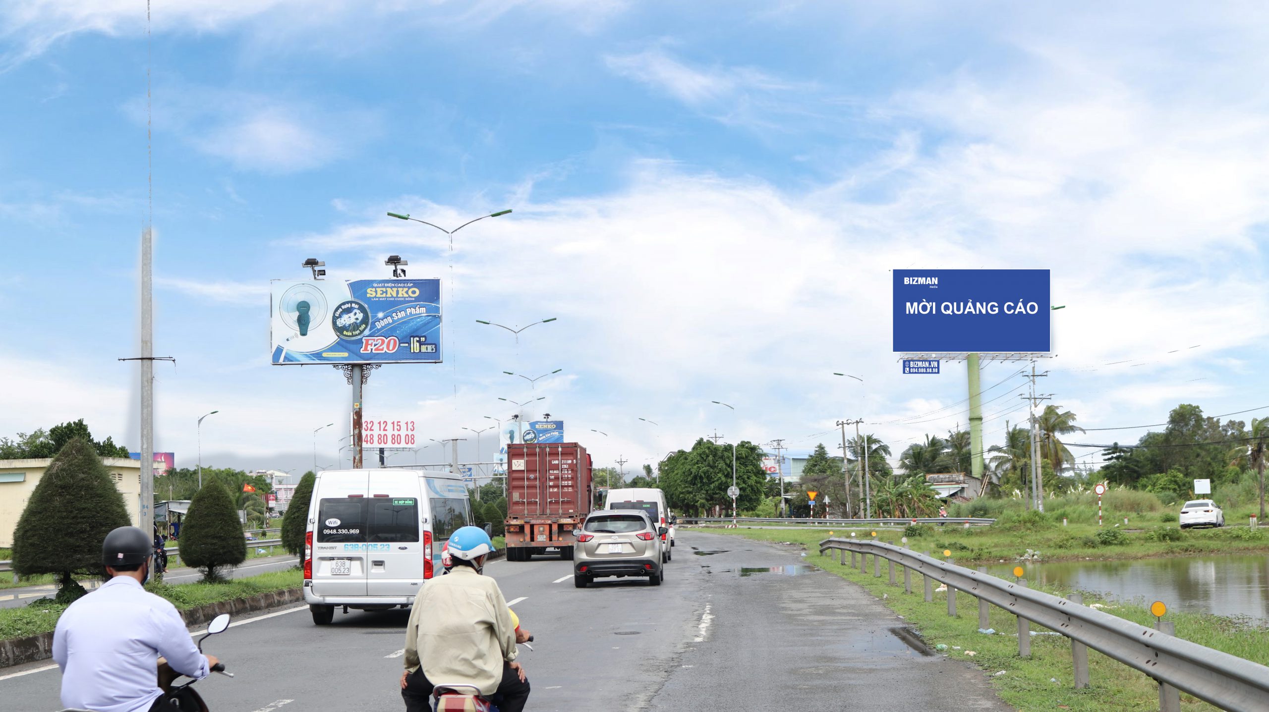 Bảng quảng cáo quốc lộ 1A – Vĩnh Long - Cần Thơ - 17