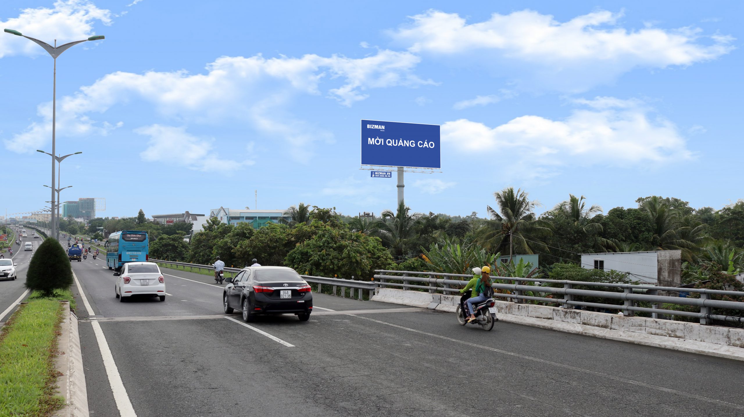 Bảng quảng cáo quốc lộ 1A – Vĩnh Long – Cần Thơ – CCT54