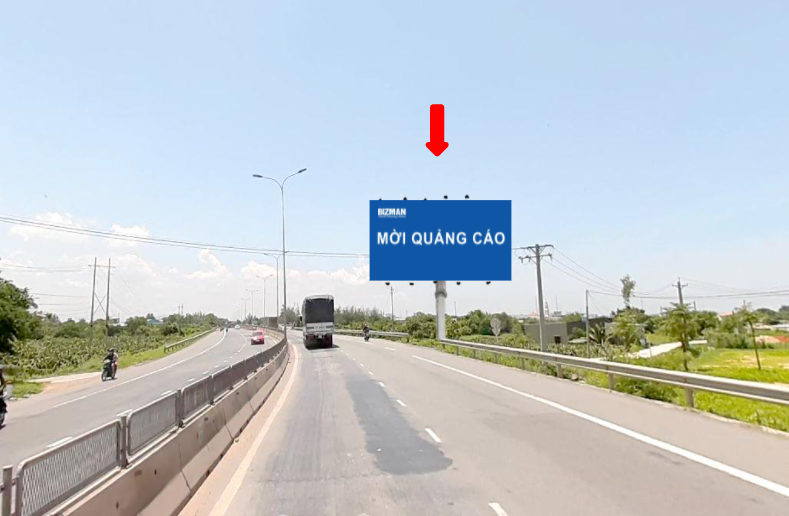 Bảng quảng cáo quốc lộ 1A - Phan Thiết - Bình Thuận - km1707+600