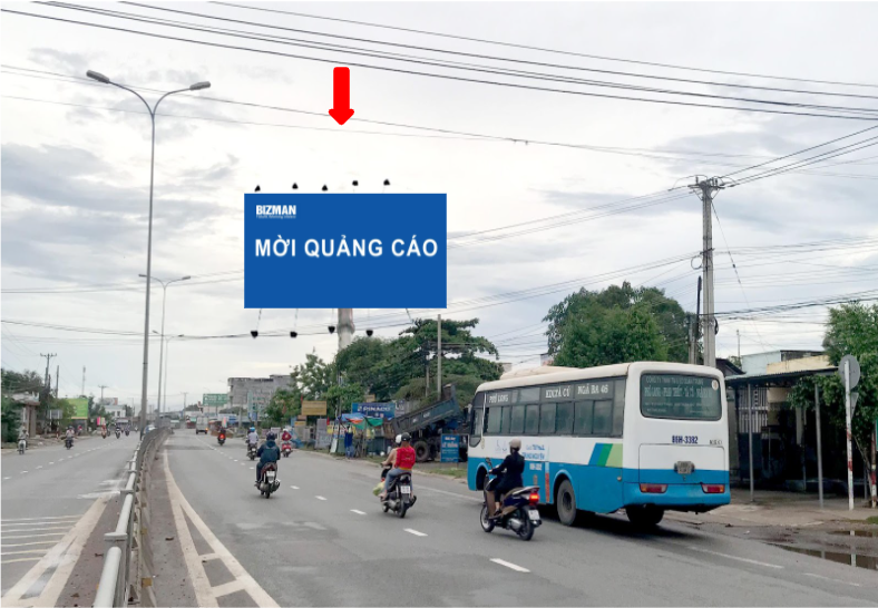 Bảng quảng cáo quốc lộ 1A – Phan Thiết – Bình Thuận – 1709+025