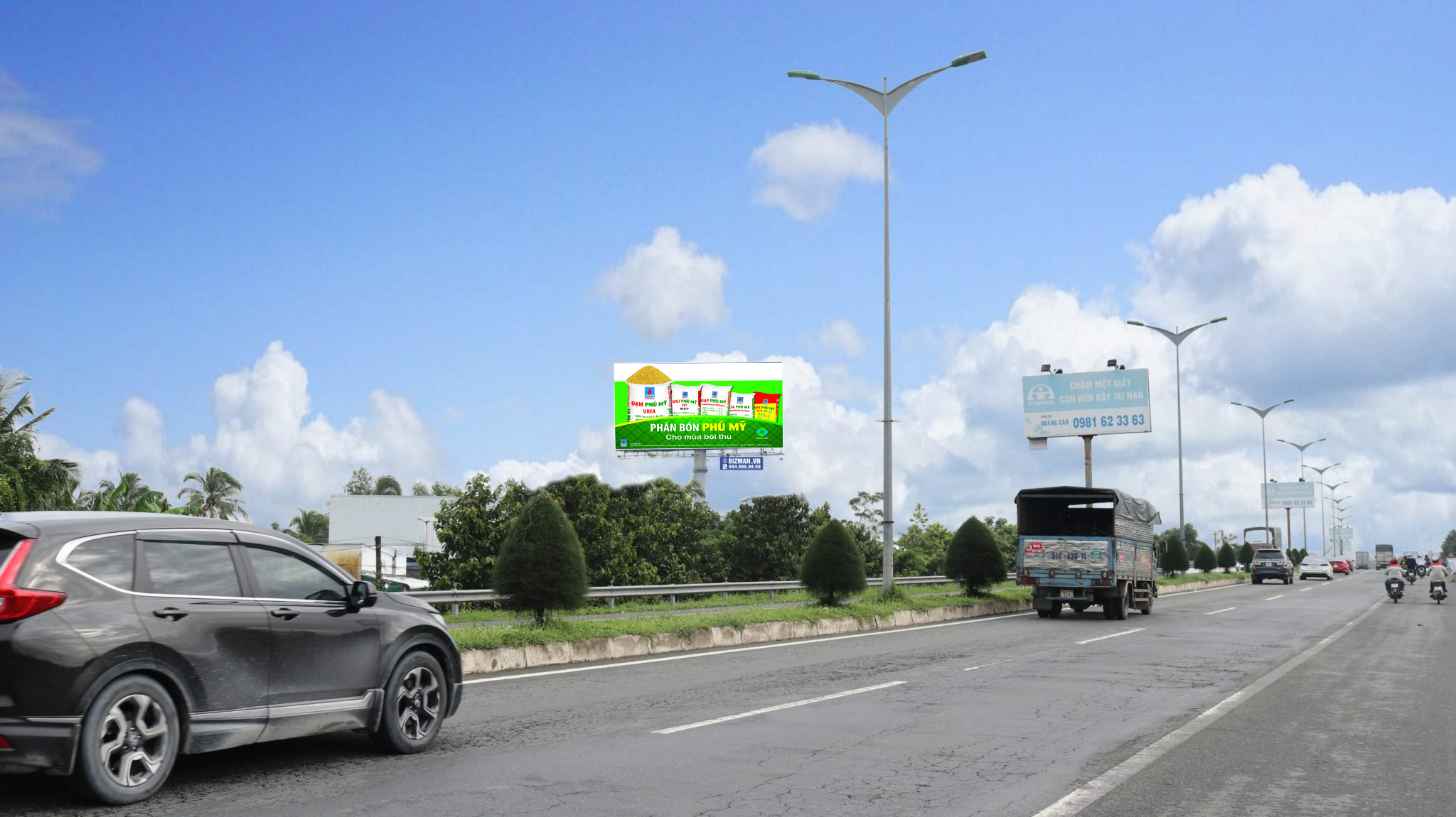 Bảng quảng cáo quốc lộ 1A – Vĩnh Long – Cần Thơ – CCT47