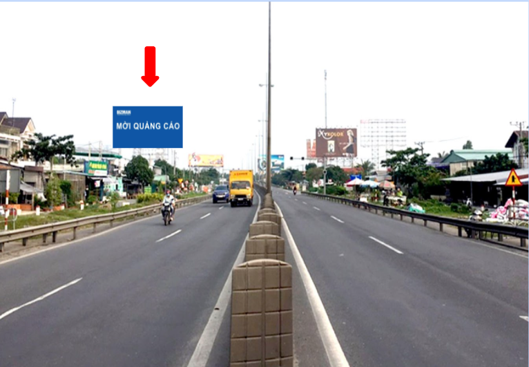 Bảng quảng cáo quốc lộ 1A - Tiền Giang - Vĩnh Long - CMT2