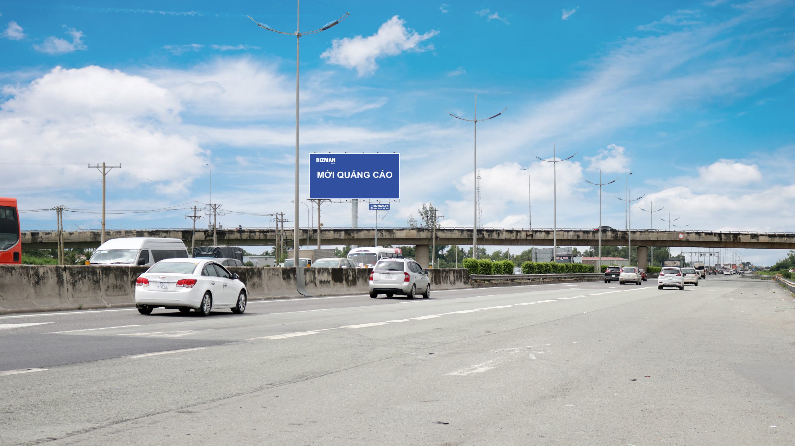 Bảng quảng cáo cao tốc Sài Gòn – Trung Lương – 28+785