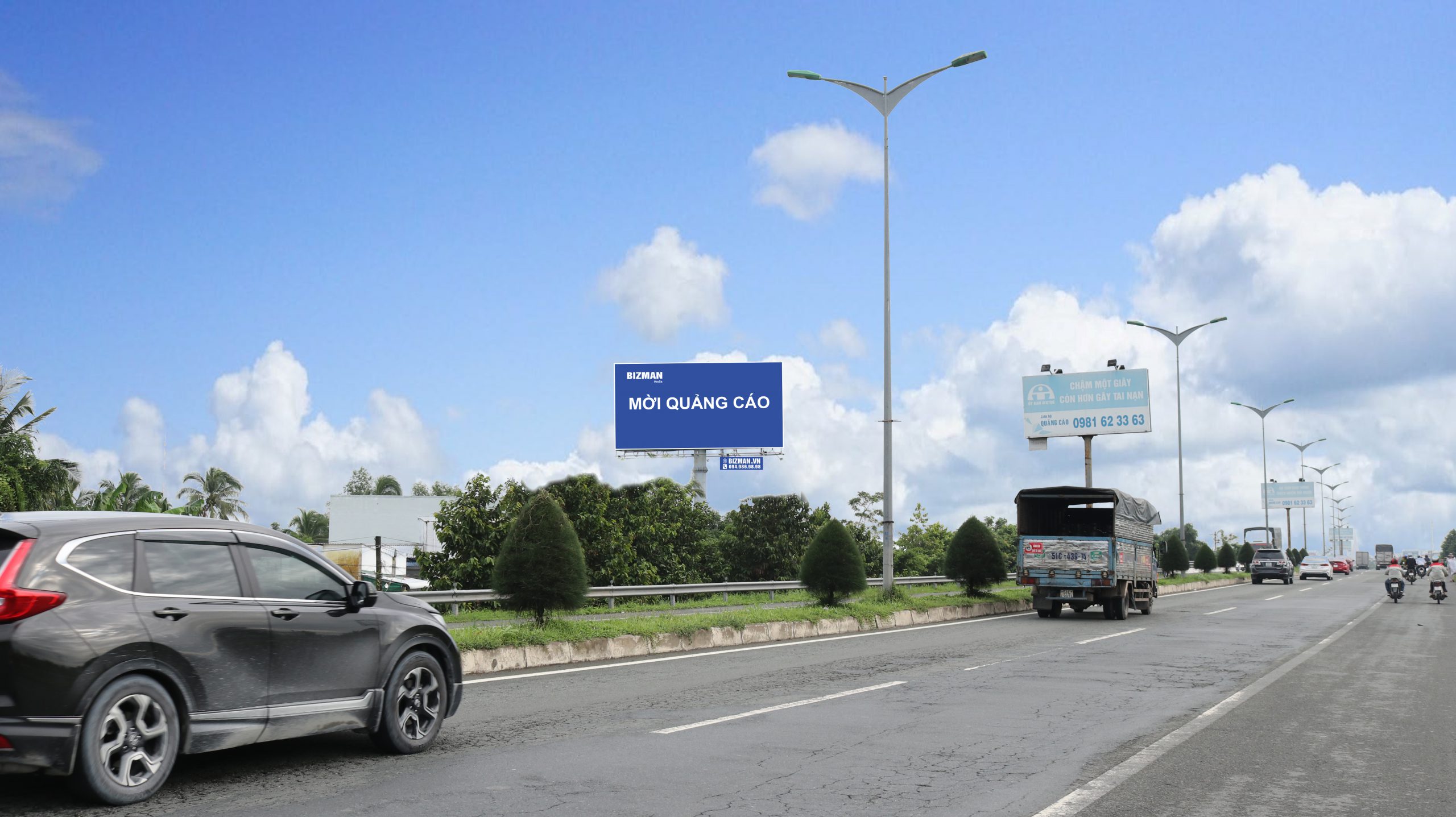 Bảng quảng cáo quốc lộ 1A – Vĩnh Long – Cần Thơ – CCT47