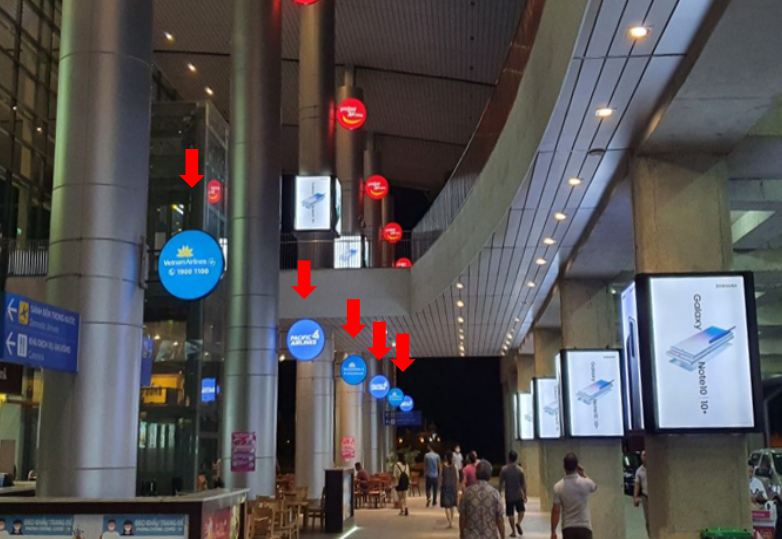 Hộp đèn sân bay – Cát Bi -QNQT-LG-IP21 - IP32