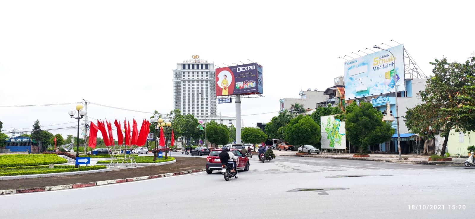 Bảng quảng cáo nội đô – Nam Định – Cửa Bắc – MC1
