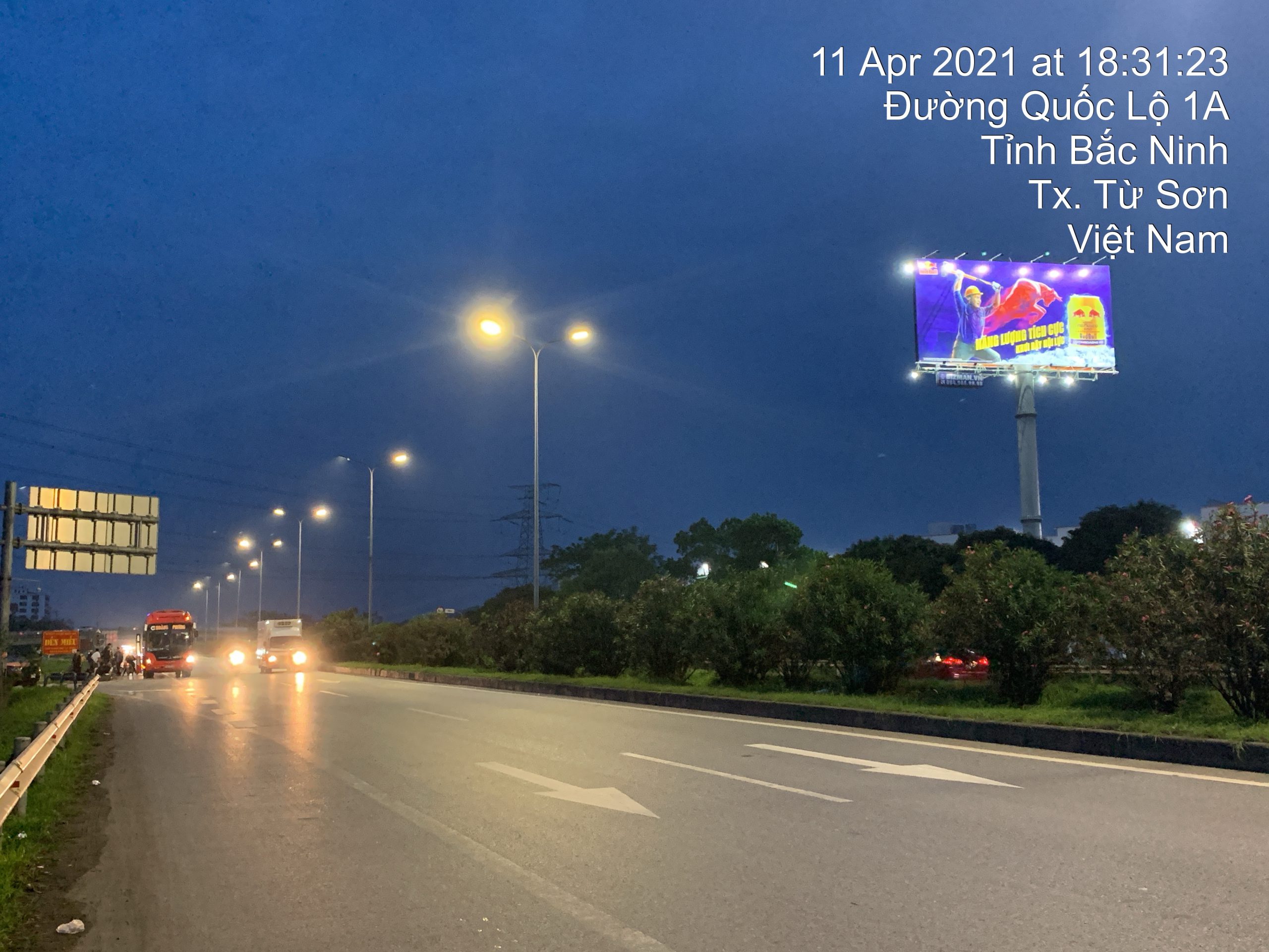 Bảng quảng cáo quốc lộ 1A – Hà Nội - Lạng Sơn – H7/148