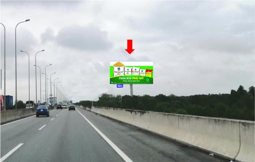 Bảng quảng cáo cao tốc – Long Thành – Dầu Giây – km09+100
