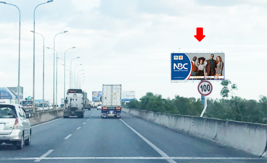 Bảng quảng cáo cao tốc – Long Thành – Dầu Giây – km10+400
