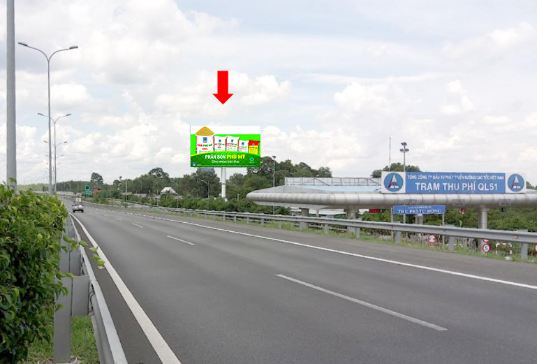 Bảng quảng cáo cao tốc – Long Thành – Dầu Giây – km24+200