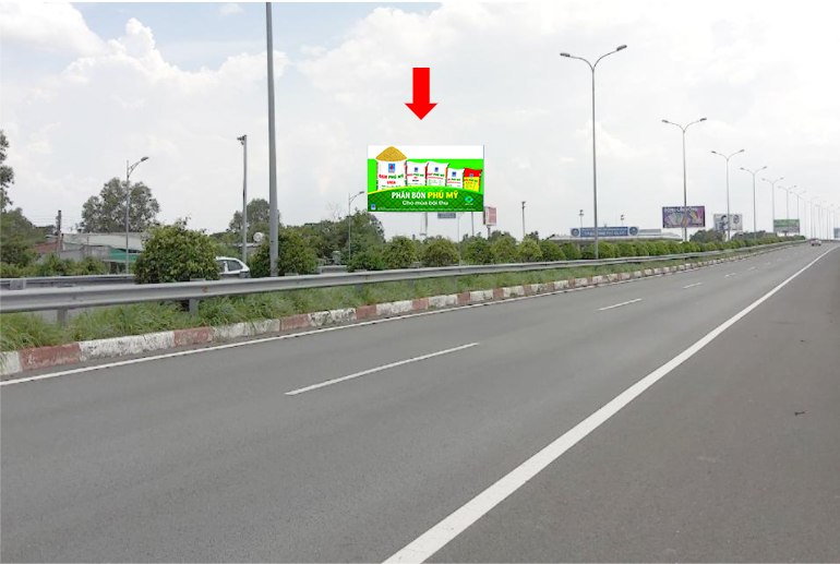Bảng quảng cáo cao tốc – Long Thành – Dầu Giây – km24+200