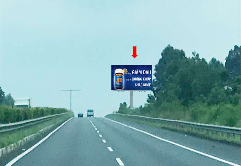 Bảng quảng cáo cao tốc – Long Thành – Dầu Giây – km36+440