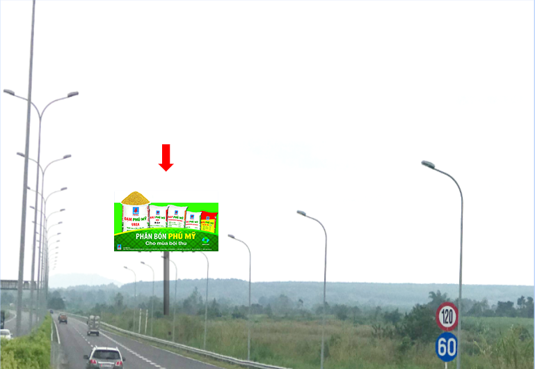 Bảng quảng cáo cao tốc – Long Thành – Dầu Giây – km42+500