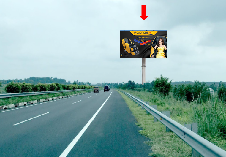 Bảng quảng cáo cao tốc – Long Thành – Dầu Giây – km42+700