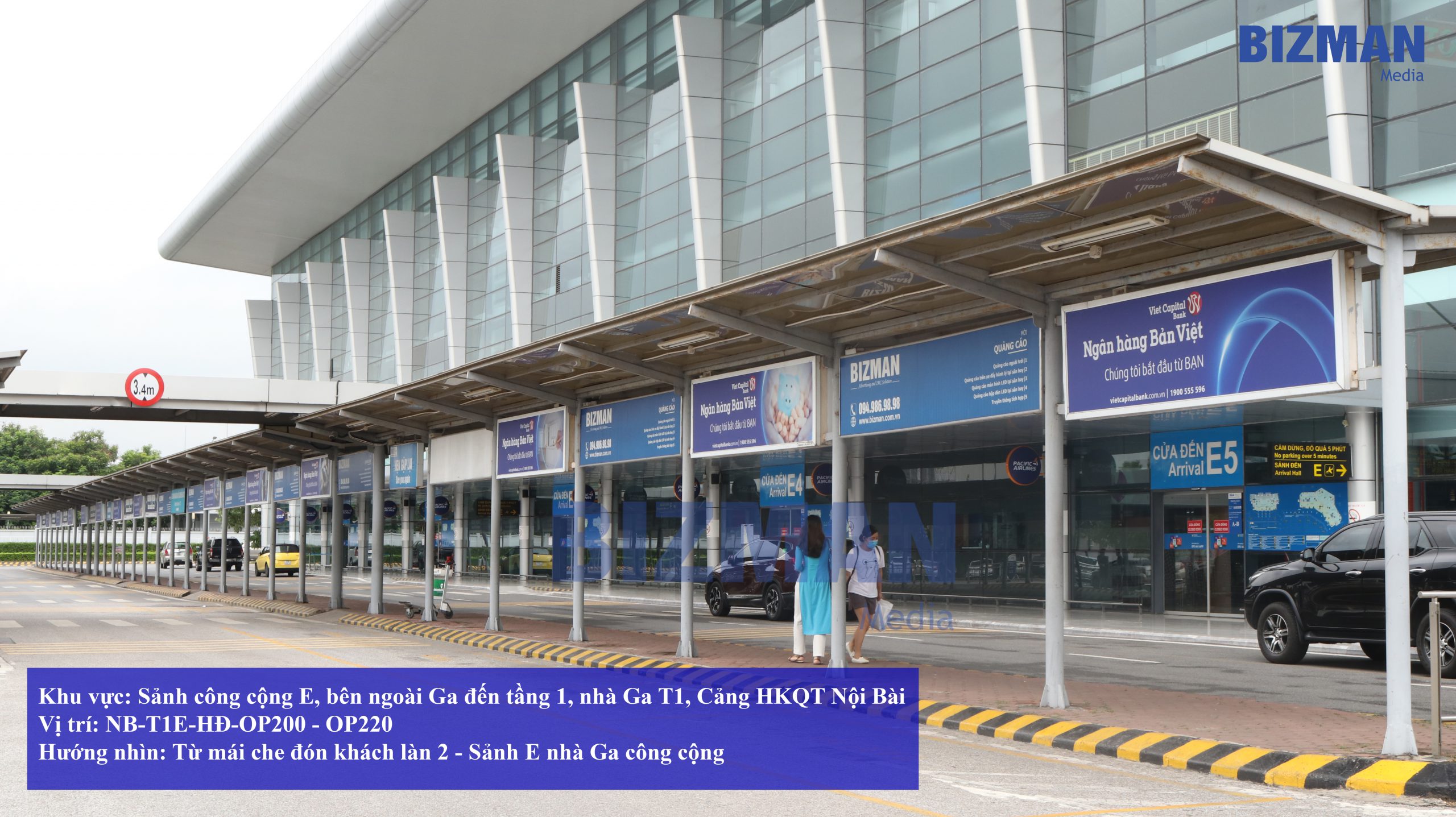 Hộp đèn sân bay – Nội Bài - T1E - HĐ - OP200 - OP220