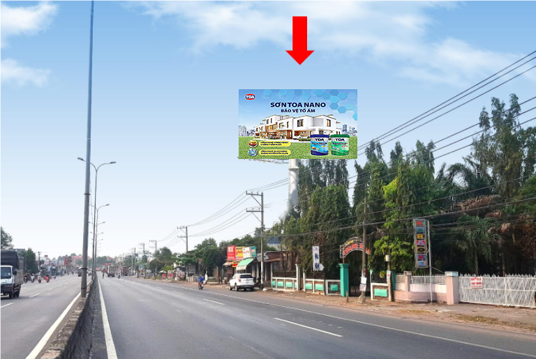 Bảng quảng cáo quốc lộ 51 – Đồng Nai – Vũng Tàu -km34+900-T