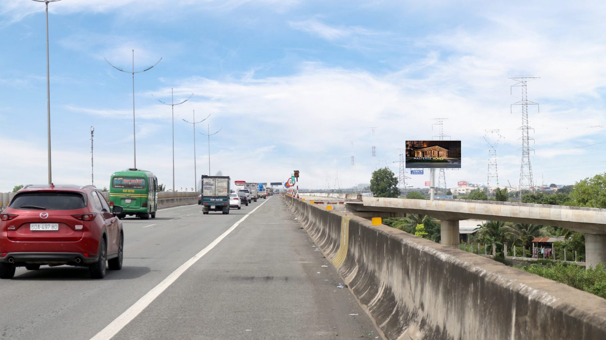 Bảng quảng cáo cao tốc Sài Gòn – Trung Lương – 13+300