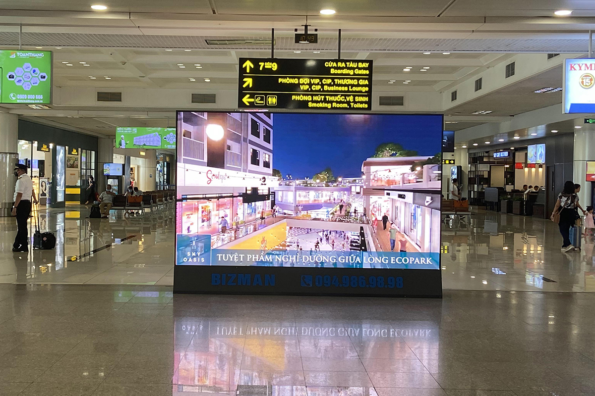 Quảng cáo sân bay - Tiếp cận trực tiếp khách hàng tiềm năng