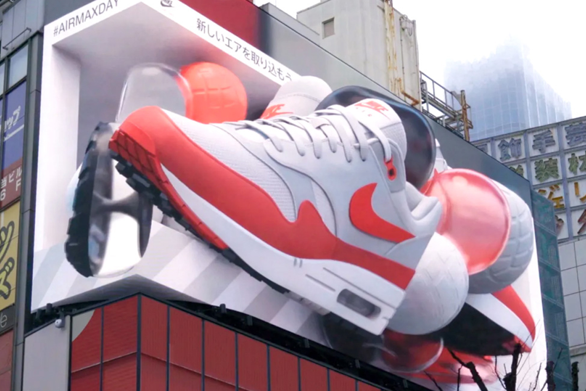 Chiến dịch Billboard 3D của Nike - Air Max