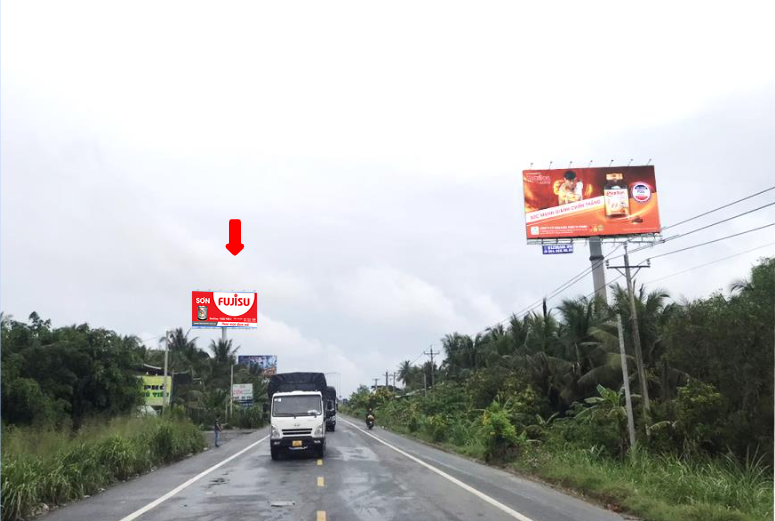 Bảng quảng cáo quốc lộ 60 - Trà Vinh - Bến Tre - CCC2