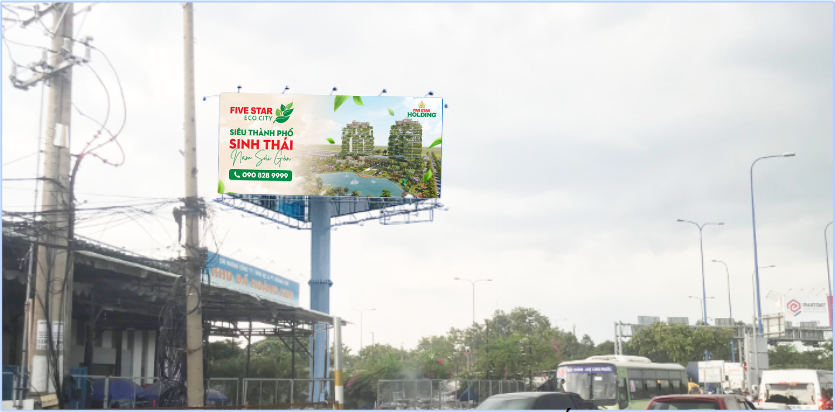Bảng quảng cáo nội đô – Sài Gòn - Thủ Đức - TĐMC2