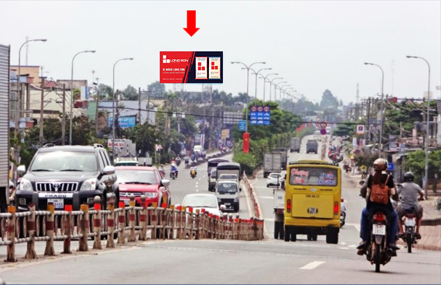 Bảng quảng cáo quốc lộ 22 – Hồ Chí Minh – Tây Ninh – CU1