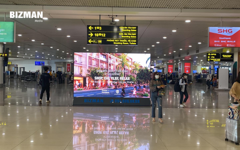 Thời điểm vàng cho quảng cáo tại cảng HKQT