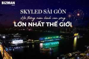 SKYLED SÀI GÒN - HỆ THỐNG MÀN HÌNH LED VEN SÔNG LỚN NHẤT THẾ GIỚI