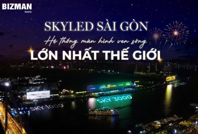 SKYLED SÀI GÒN - HỆ THỐNG MÀN HÌNH LED VEN SÔNG LỚN NHẤT THẾ GIỚI