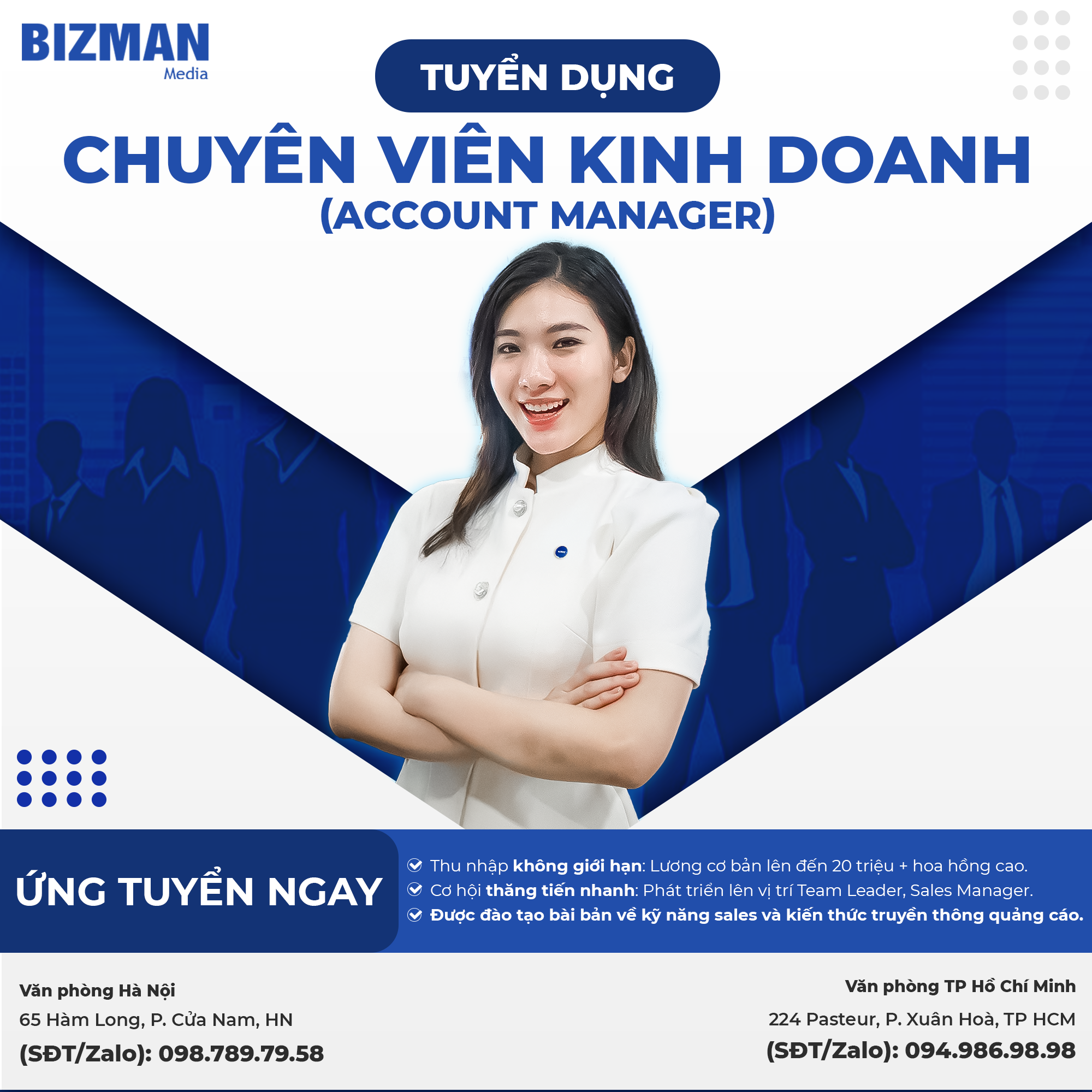 Bizman tuyển dụng