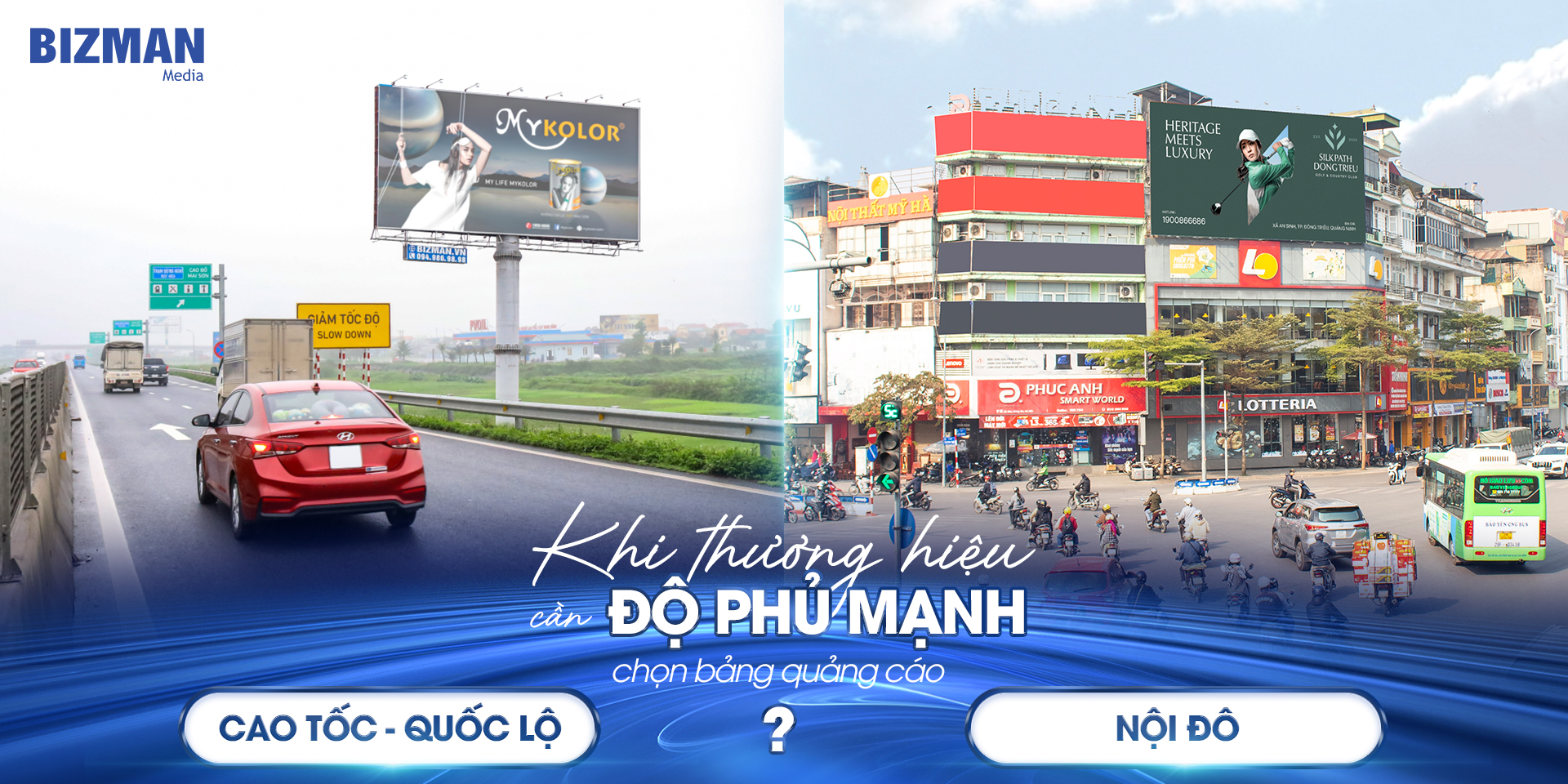 Thương hiệu chọn độ phủ mạnh