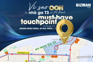 OOH tại nhà ga T3