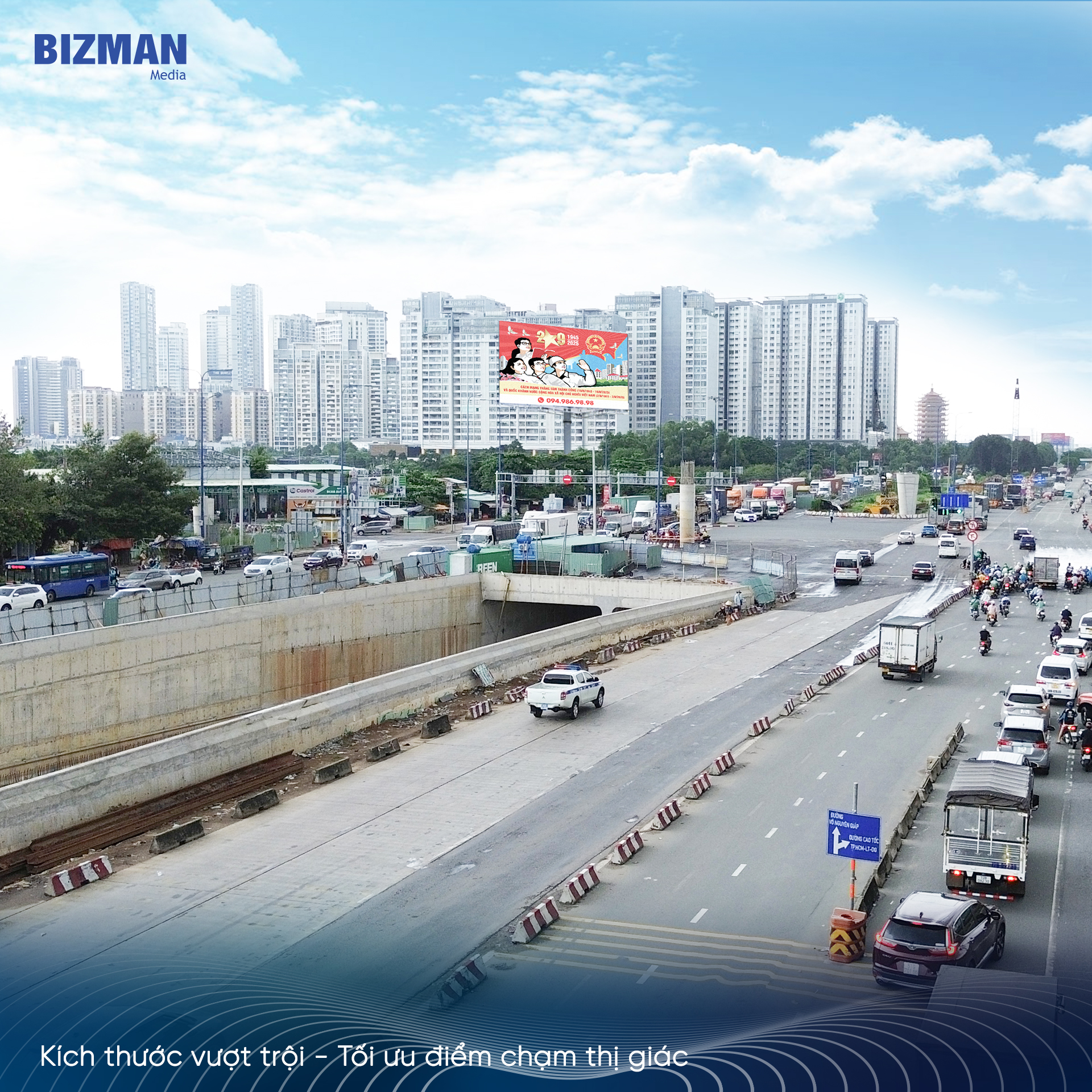 Bảng quảng cáo cao tốc Long Thành - Dầu Giây