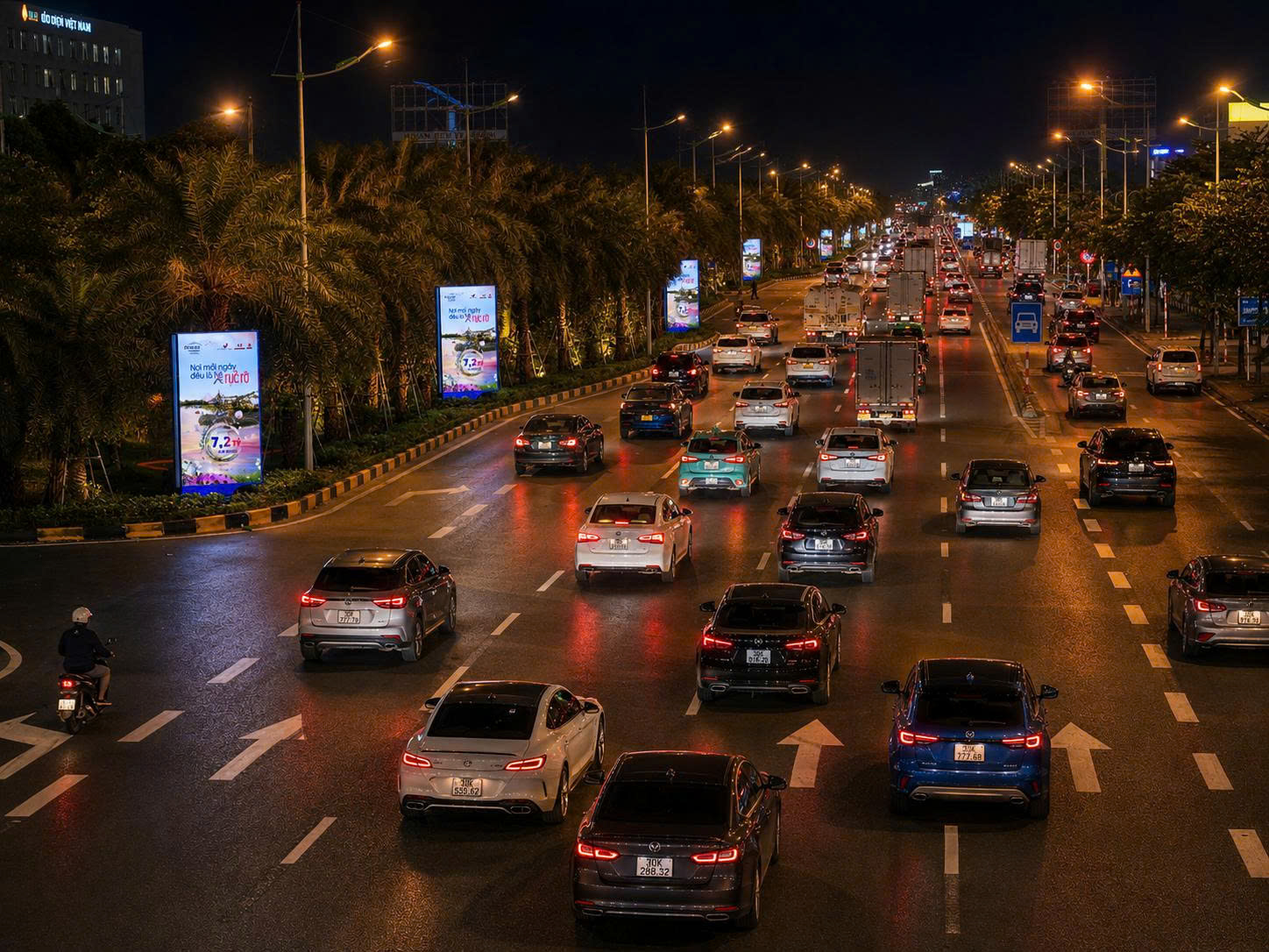 Màn hình LED đường Võ Nguyên Giáp